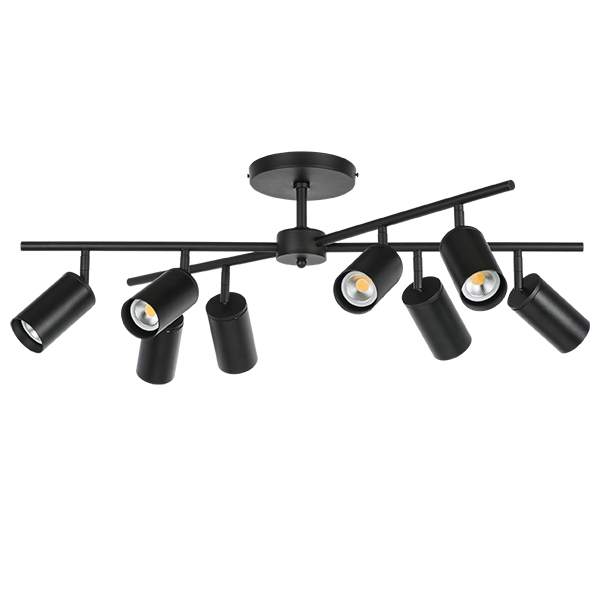 Картинка LR728378 Люстра RULLO 8х50W GU10 ЧЕРНЫЙ  571728 - 214437-8