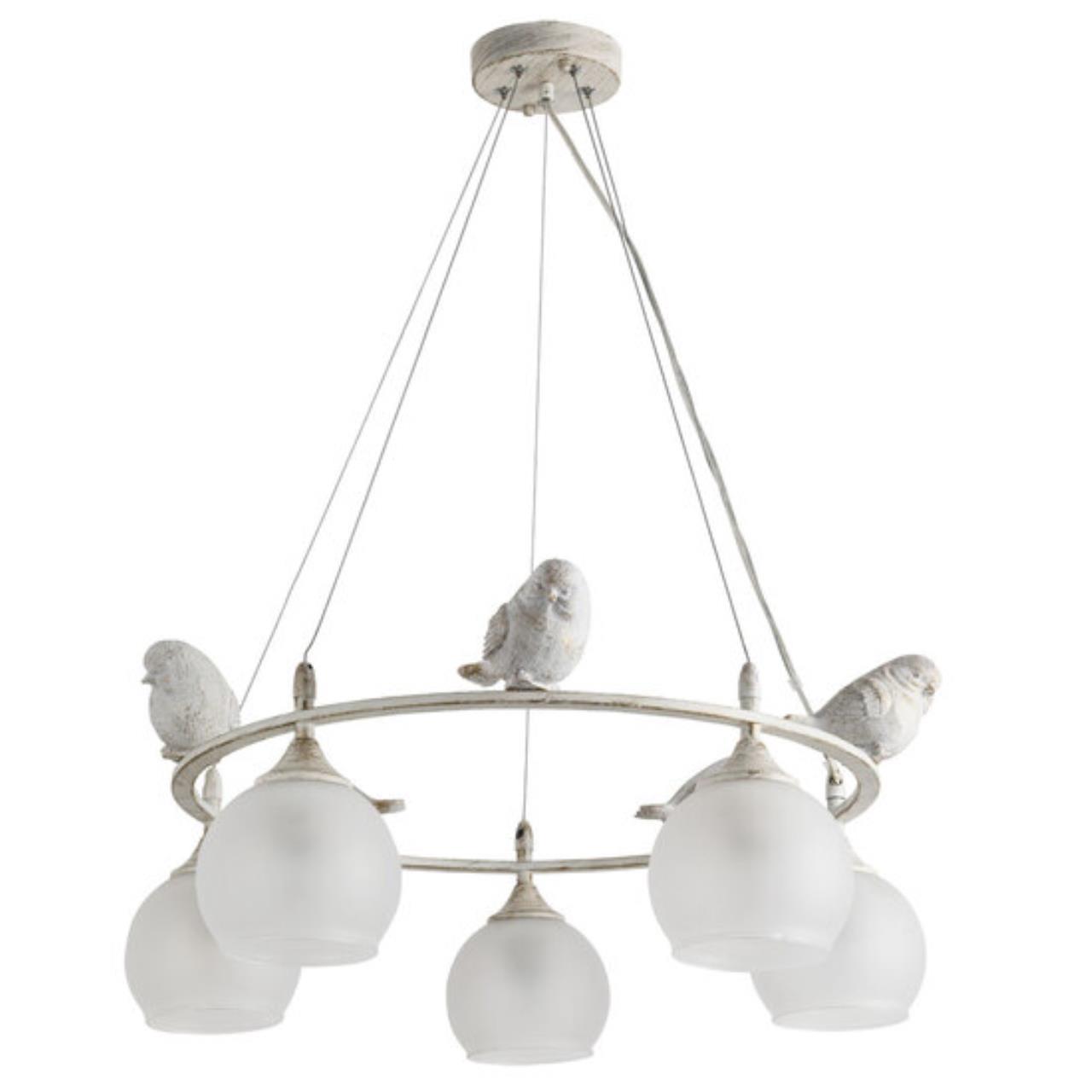 Дополнительная картинка Подвесная люстра Arte Lamp Gemelli A2150SP-5WG