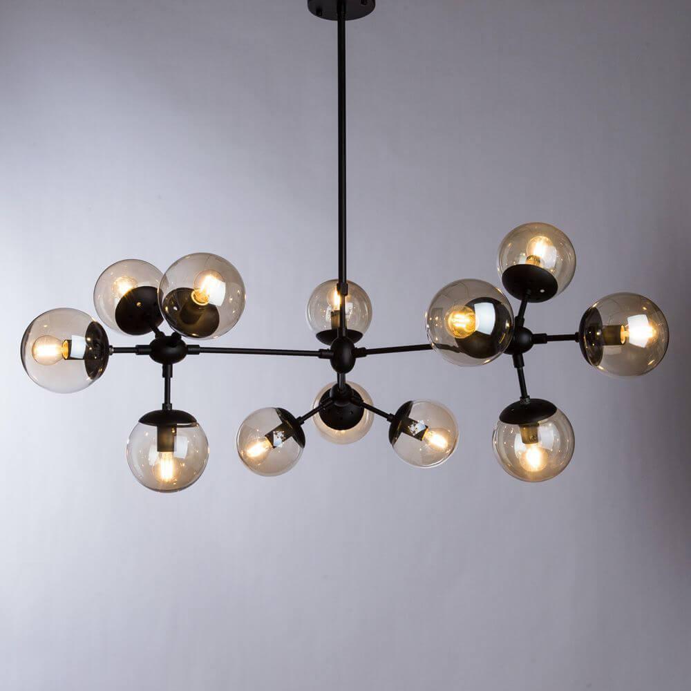 Дополнительная картинка Подвесная люстра Arte Lamp BOLLA A1664SP-12BK