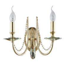 Бра Crystal Lux VICTORIA AP2 GOLD/AMBER Crystal Lux 3340/402