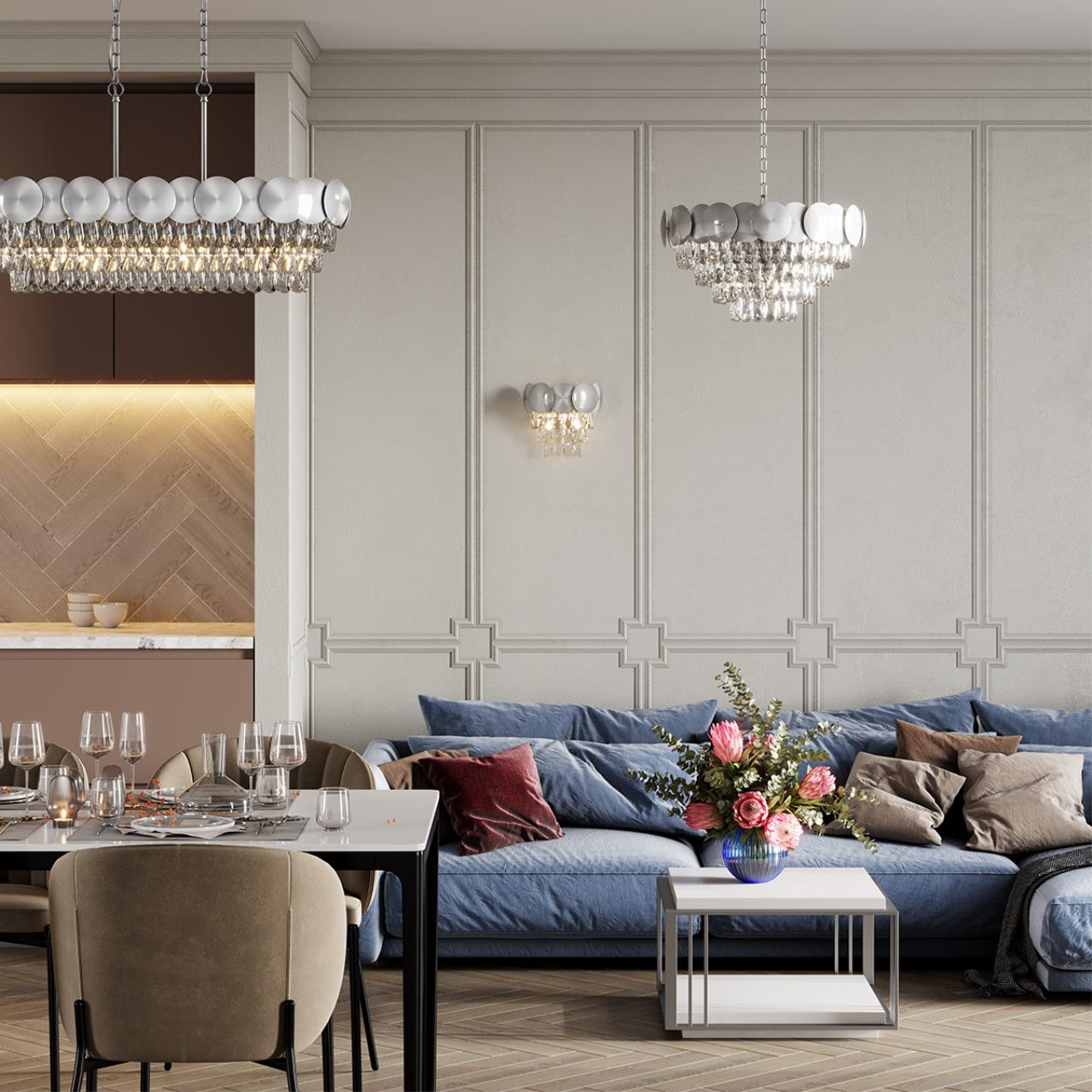 Картинка Подвесной светильник Odeon Light Hall Catris 4972/6