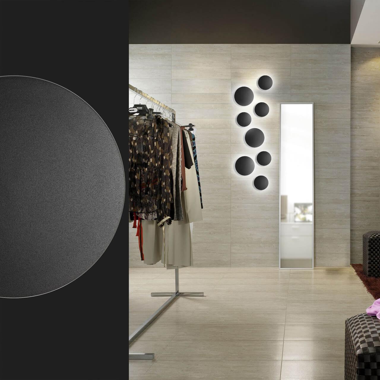 Картинка Уличный настенный светодиодный светильник Odeon Light Hightech Eclissi 3634/6WL