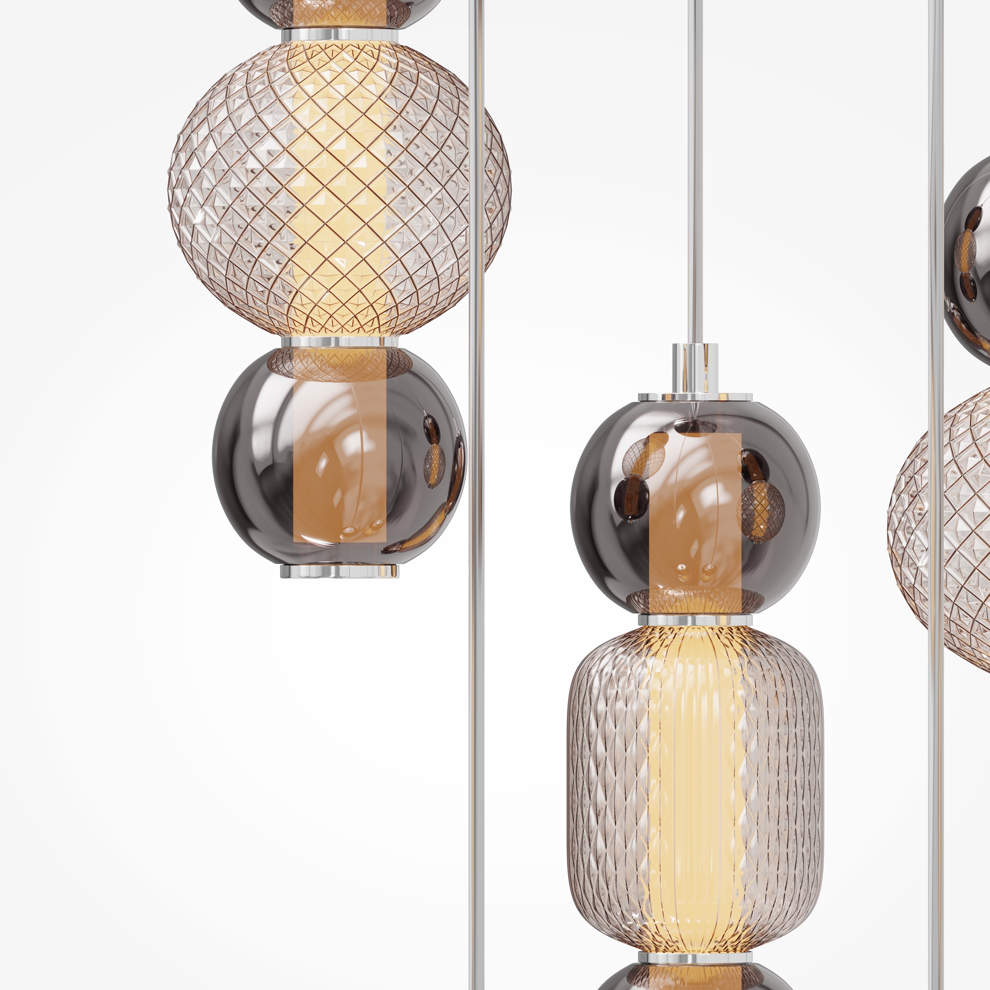 Дополнительная картинка Подвесной светильник Maytoni MOD273PL-L80CH3K