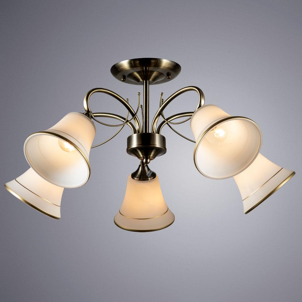 Потолочная люстра Arte Lamp Blossom A2709PL-5AB — фото 6