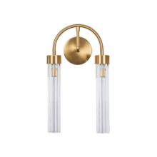 С 2 плафонами на стену Бра Arte Lamp BORGIA A4088AP-2AB, доставка по Казахстану 