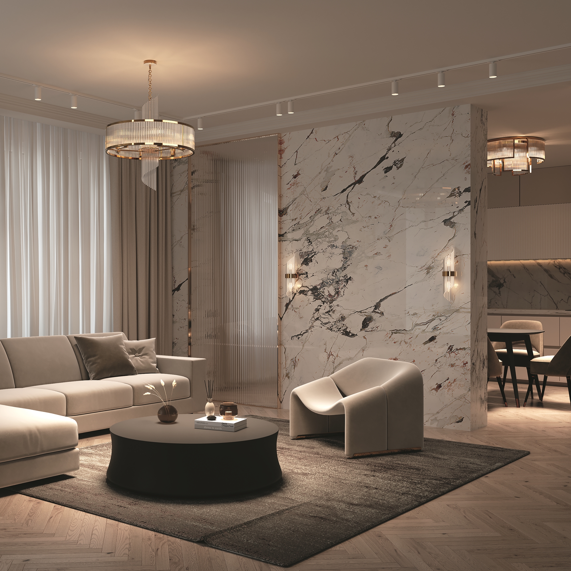 Картинка Настенный светильник (бра) Maytoni MOD174WL-02G