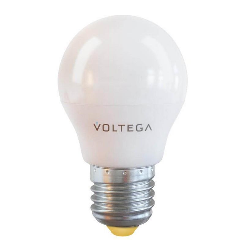 Картинка Лампа светодиодная Voltega E27 7W 2800К матовая VG2-G45E27warm7W 7052