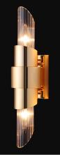 С 1 плафоном на стену Бра Crystal Lux JUSTO AP2 GOLD Crystal Lux 2130/402, доставка по Казахстану 