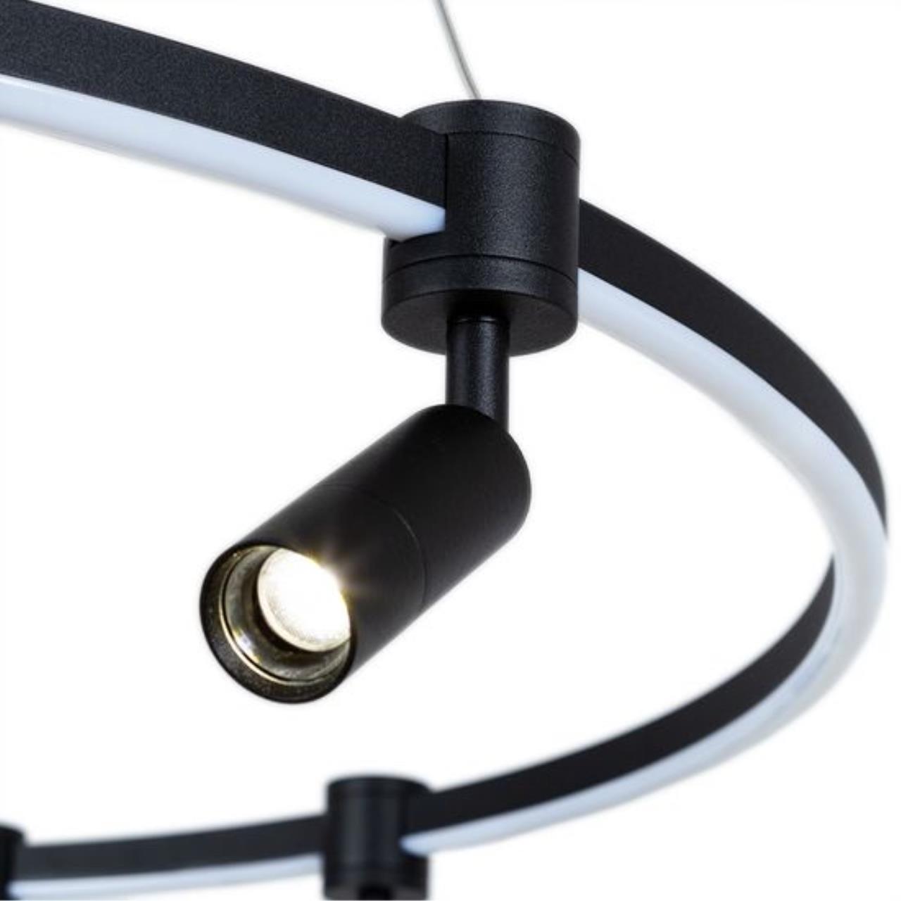 Картинка Подвесной светильник Arte Lamp RING A2186SP-1BK