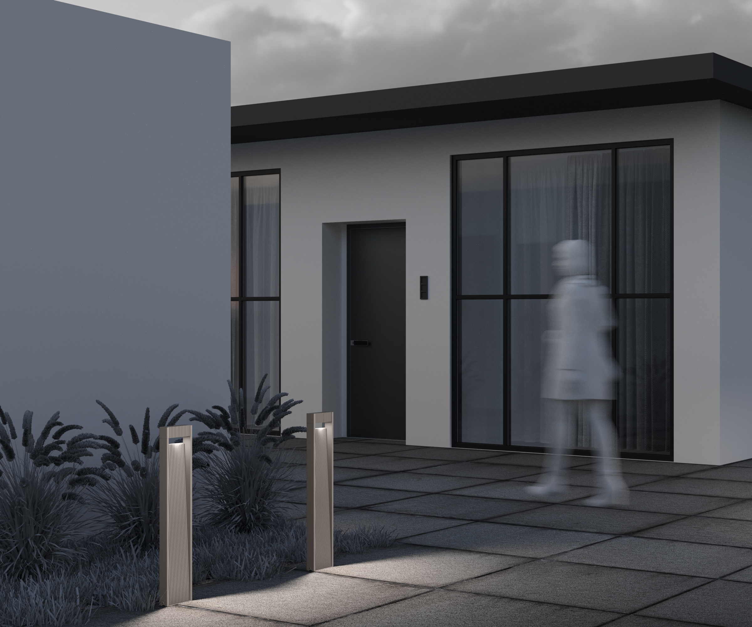 Дополнительная картинка Ландшафтный светильник Outdoor O444FL-L13GF3K1