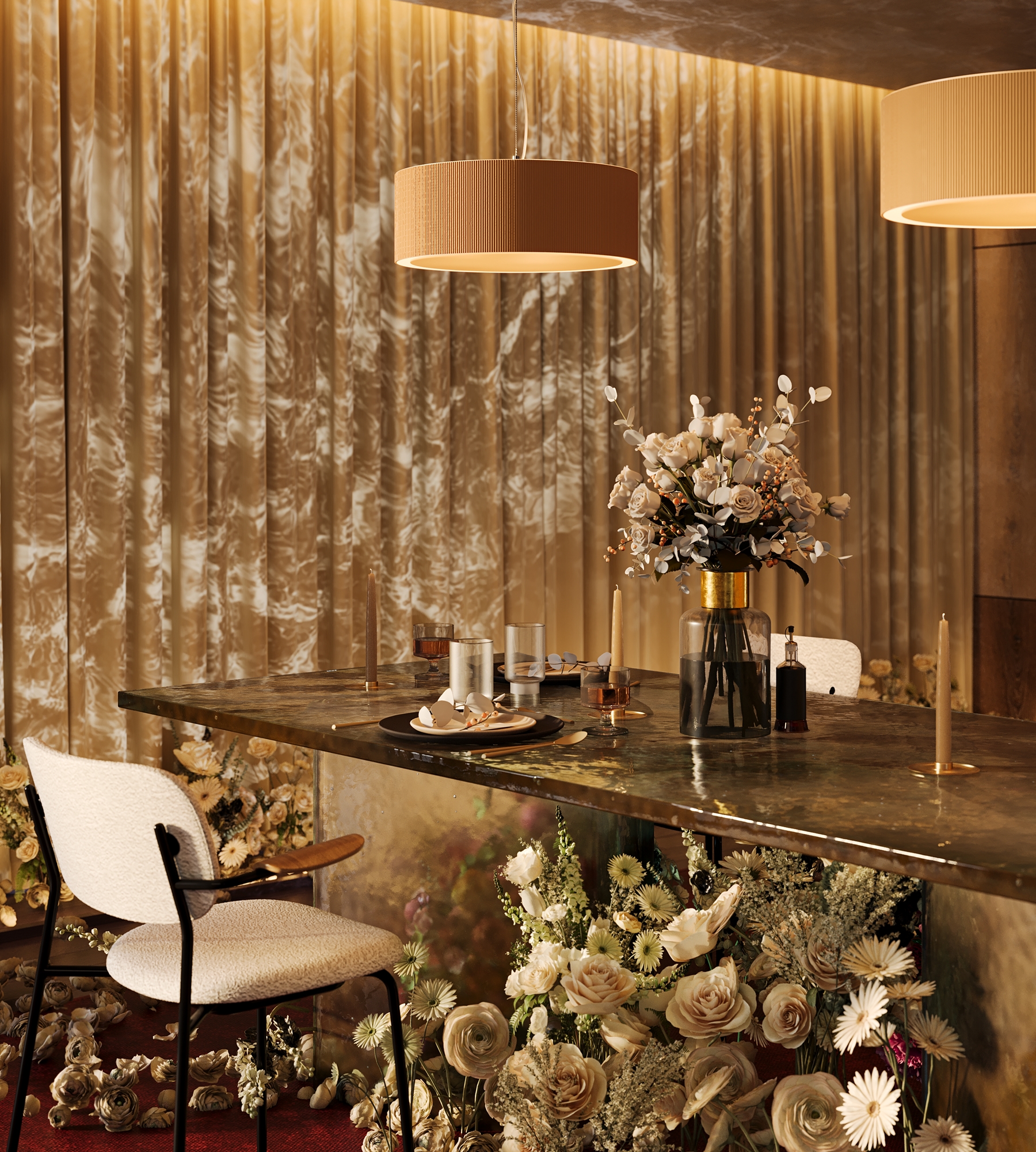 Дополнительная картинка Подвесной светильник Freya FR5434PL-03BG