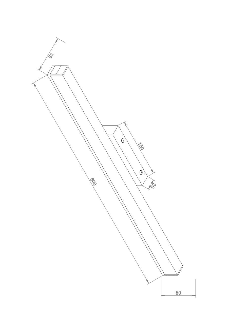 Дополнительная картинка Подсветка Maytoni MIR012WL-L14W4K