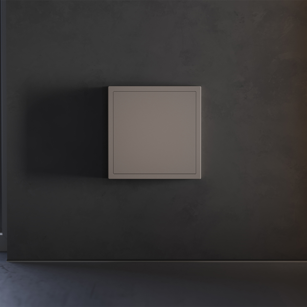 Картинка Заглушка VOLTUM S70 с суппортом, (капучино)