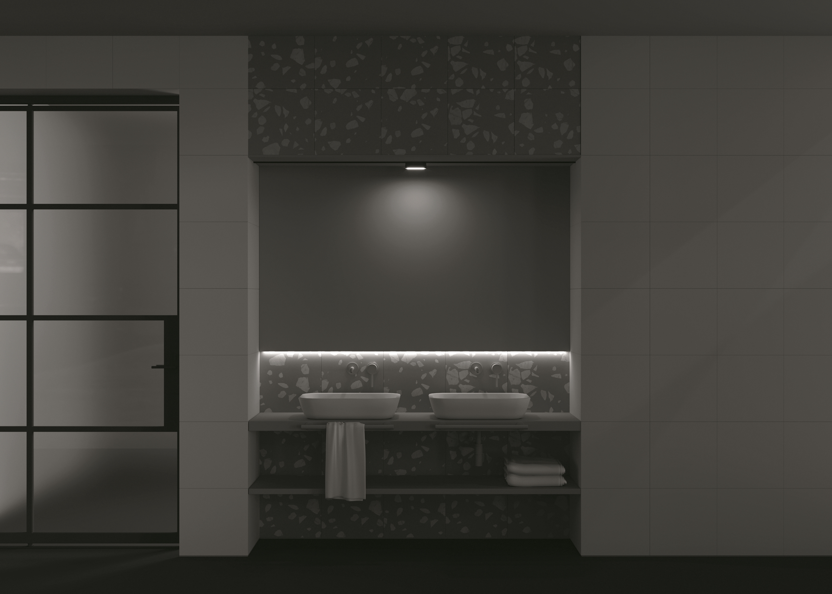 Картинка Трековый светильник Technical TR080-1-6W4K-B