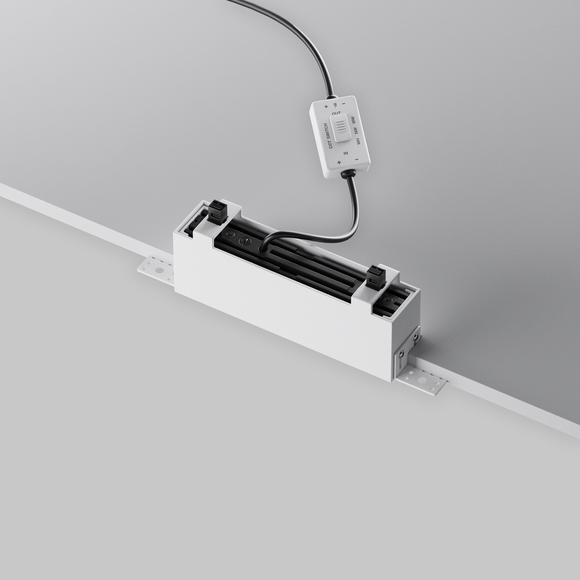 Картинка Встраиваемый светильник Technical DL065-12W3-6K-TRS-W