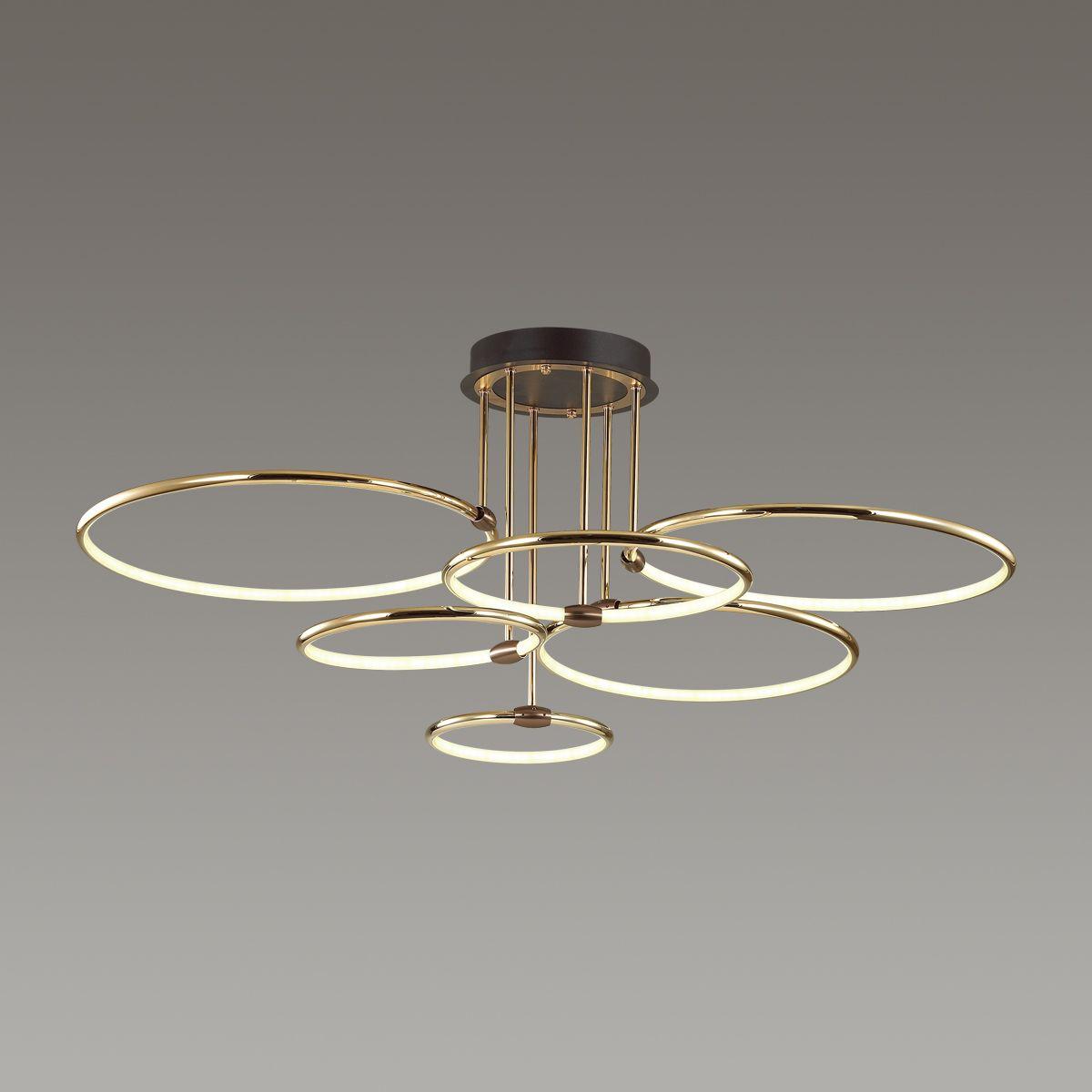 Дополнительная картинка Потолочный светодиодный светильник Lumion Ledio Ursula 5283/99CL