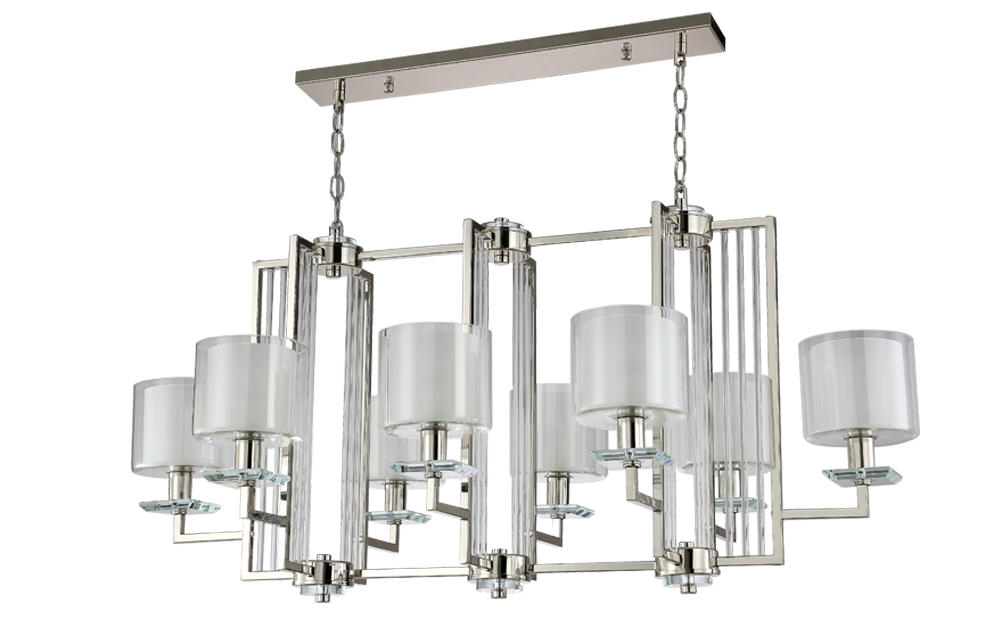 Картинка Подвесной светильник Crystal Lux NICOLAS 3400/308L