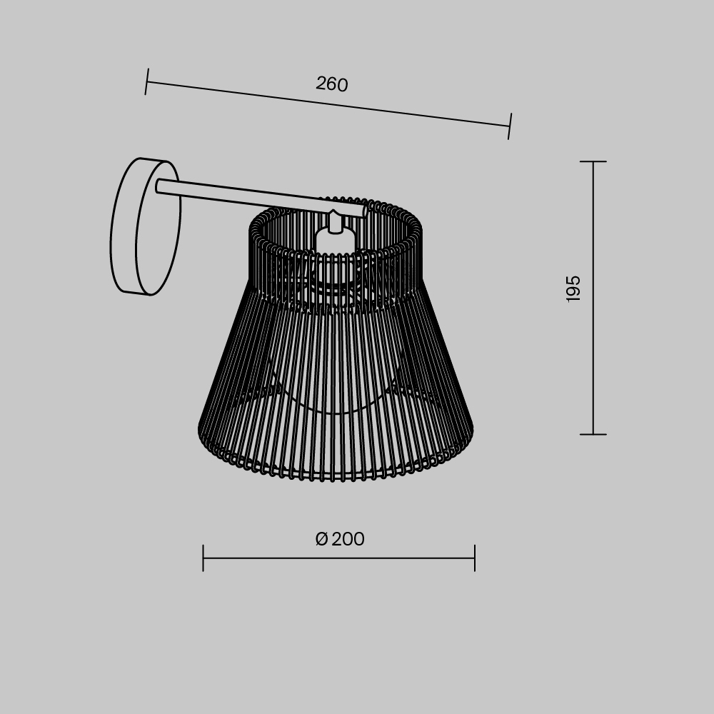 Дополнительная картинка Настенный светильник (бра) Freya FR5405WL-01B