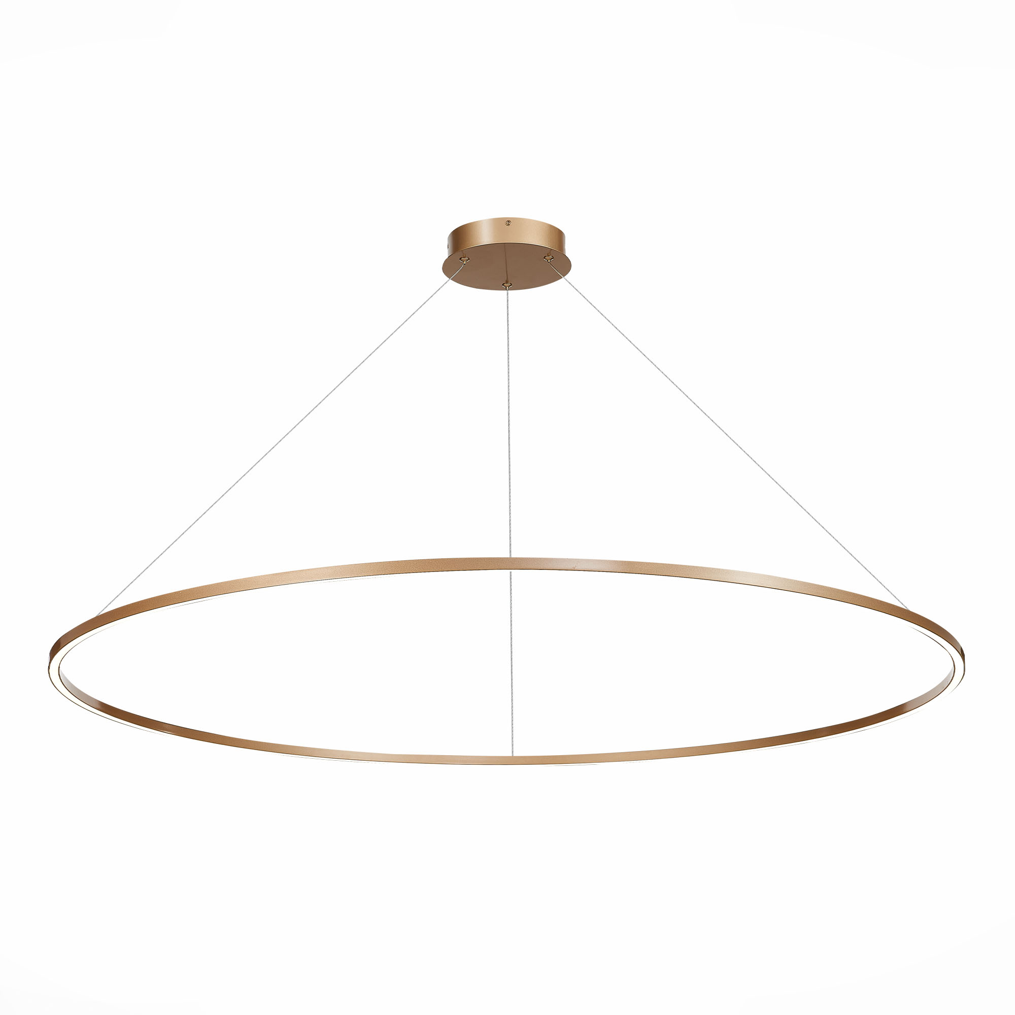 люстры st605.203.72 cветильник подвесной  smart st-luce золотистый/белый led 1*72w 2800-6500k, доставка по Казахстану 