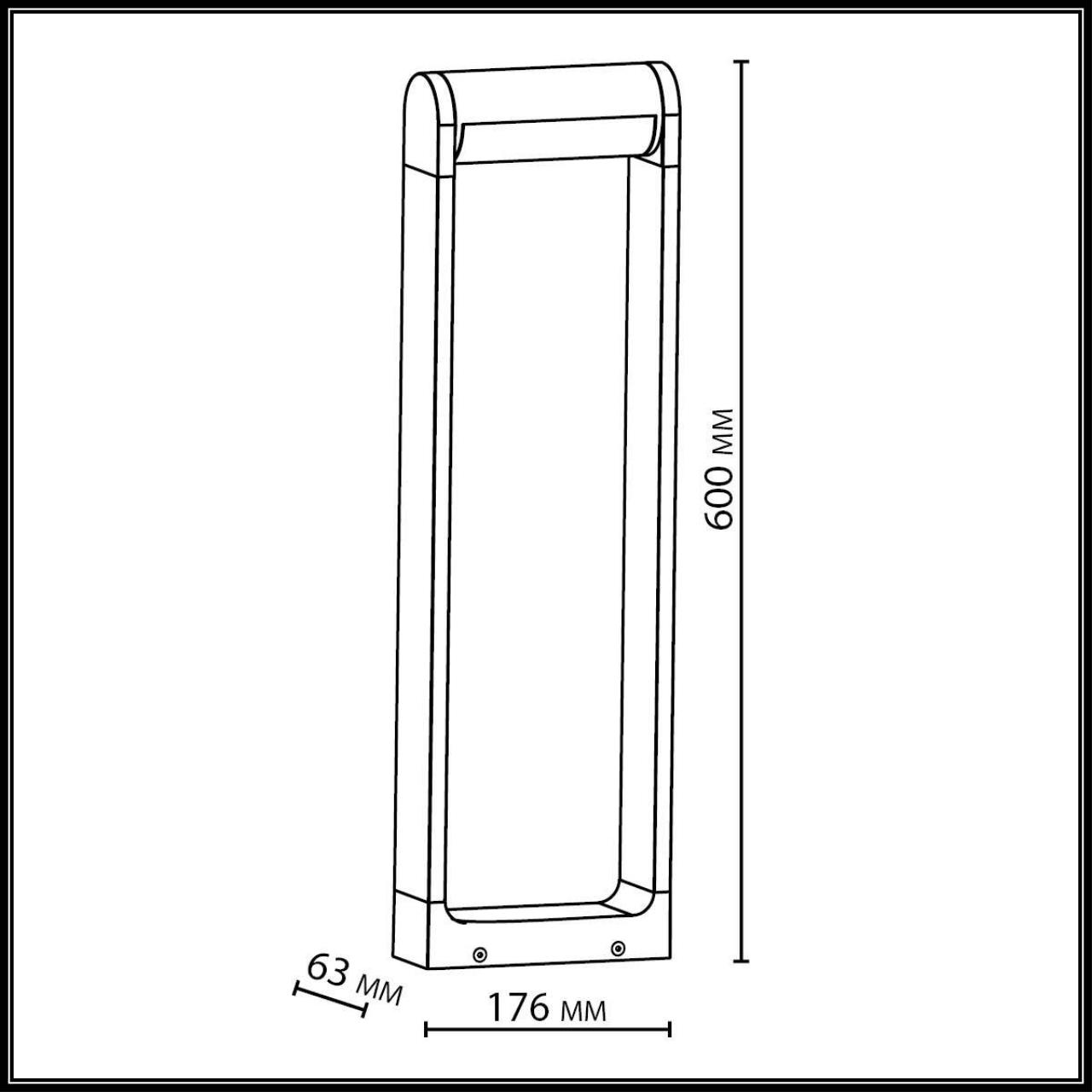 Картинка 7117/12GL Odeon Light Ландшафтный светильник TWINSET
