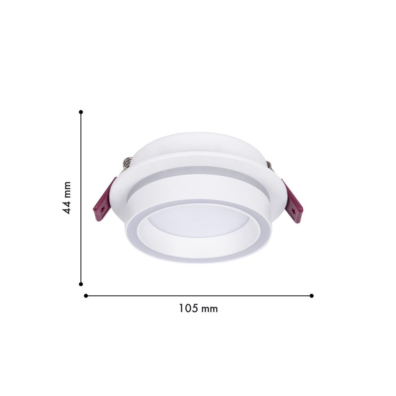 Дополнительная картинка Врезной светильник Vasto 4539-1C