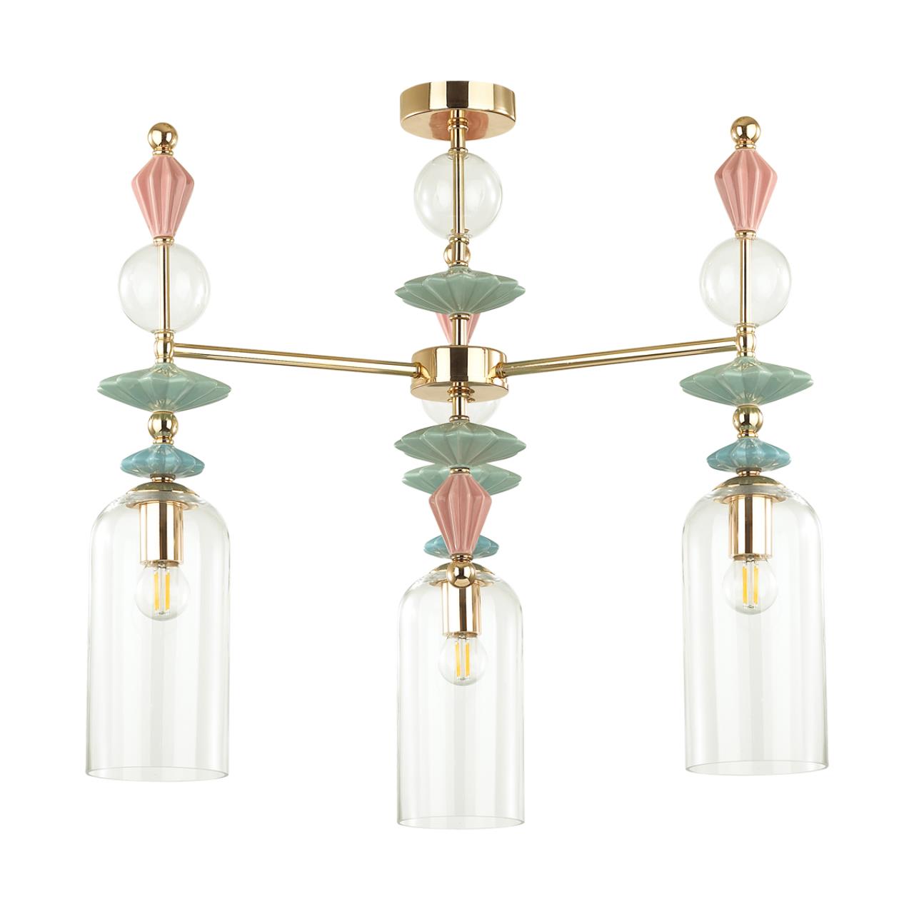 Дополнительная картинка Подвесная люстра Odeon Light Classic Bizet 4855/3C