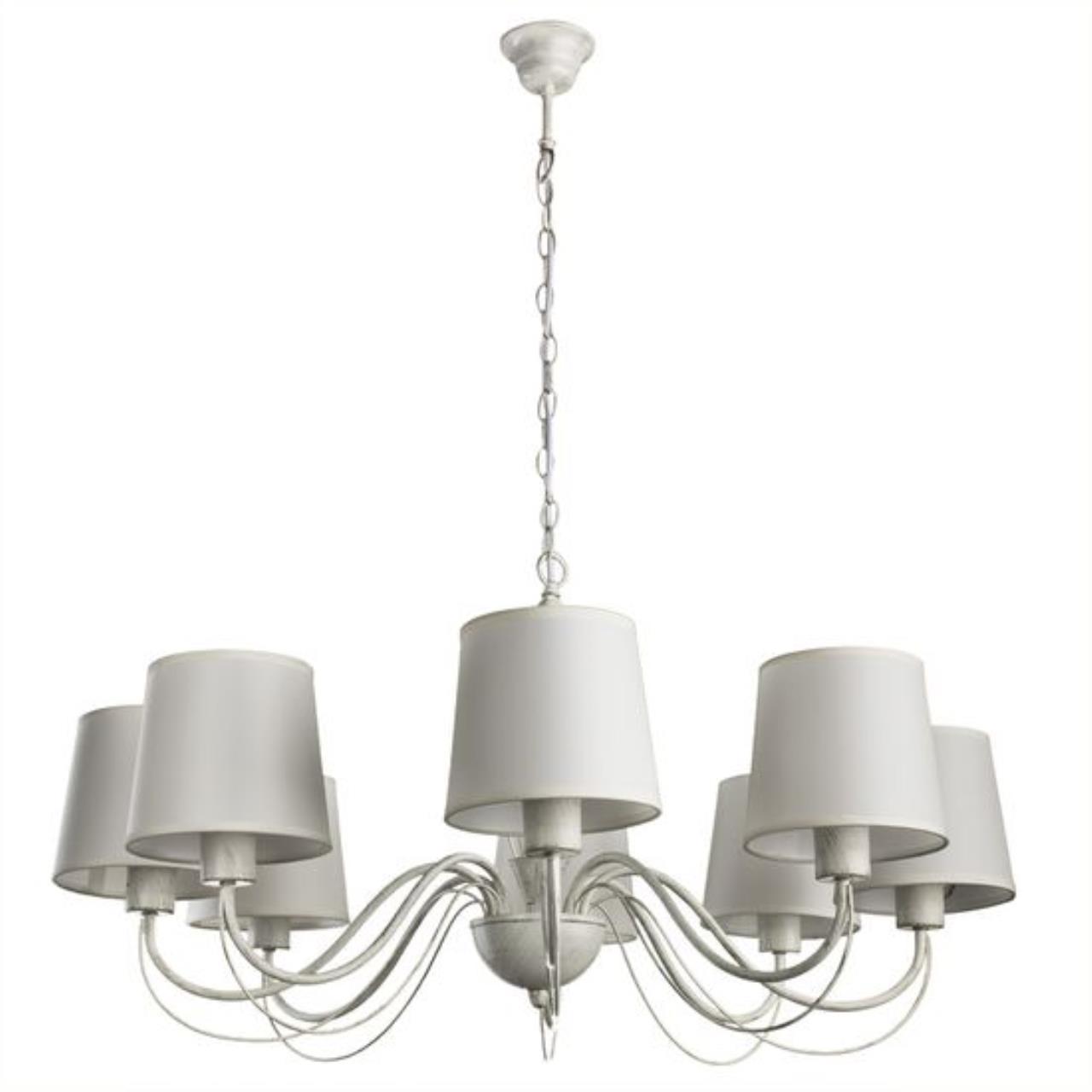 Картинка Подвесная люстра Arte Lamp Orlean A9310LM-8WG