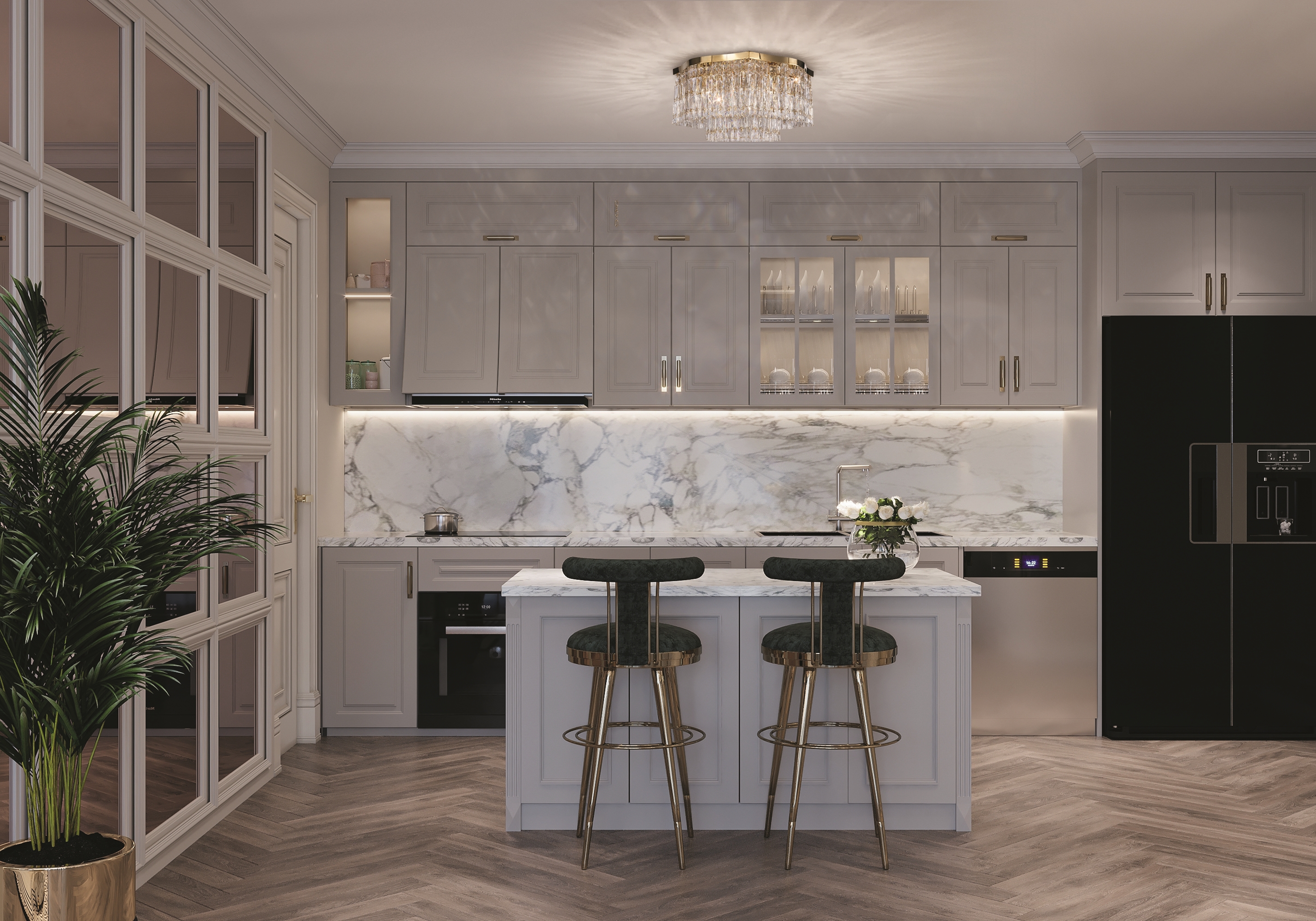 Дополнительная картинка Потолочный светильник Maytoni DIA005CL-06G