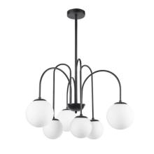 люстры подвесная люстра arte lamp mebsuta a1675lm-6bk, доставка по Казахстану 