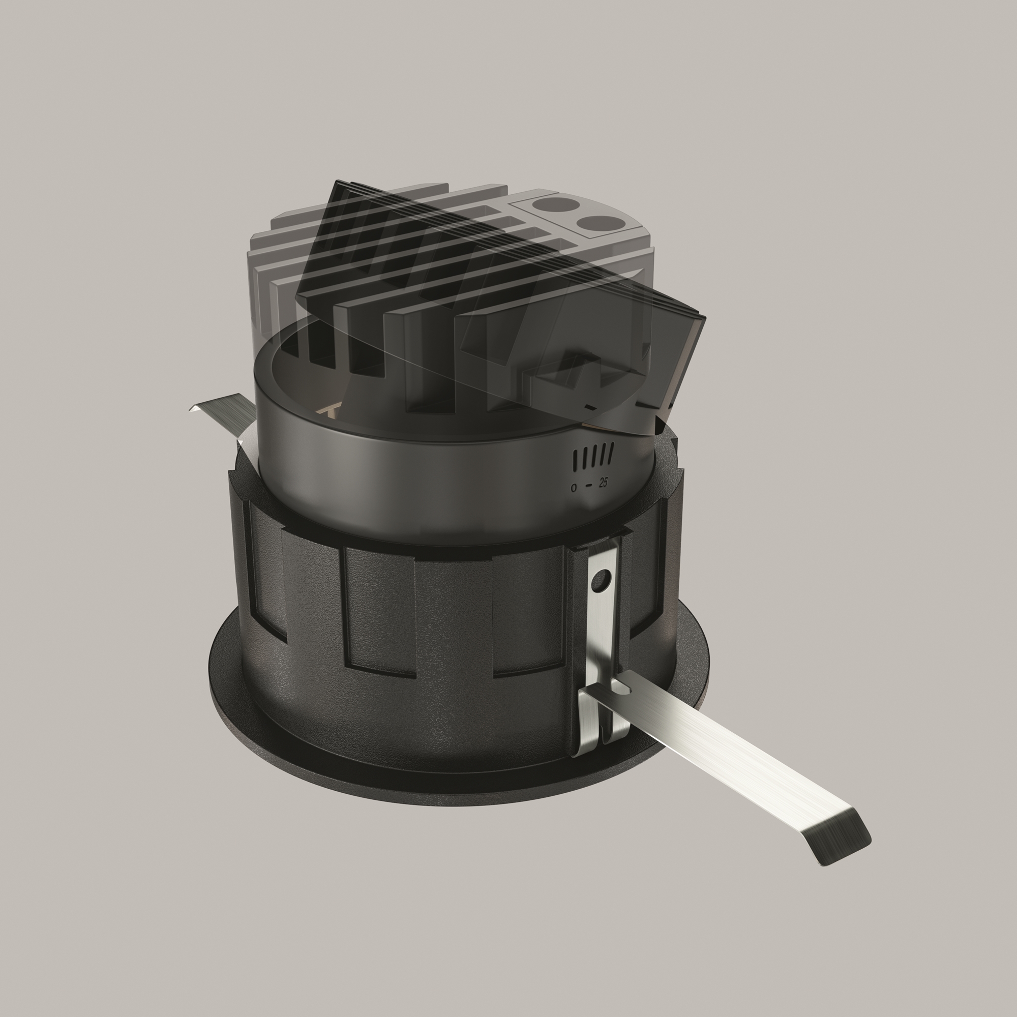 Дополнительная картинка Встраиваемый светильник Technical DL057-10W3K-B
