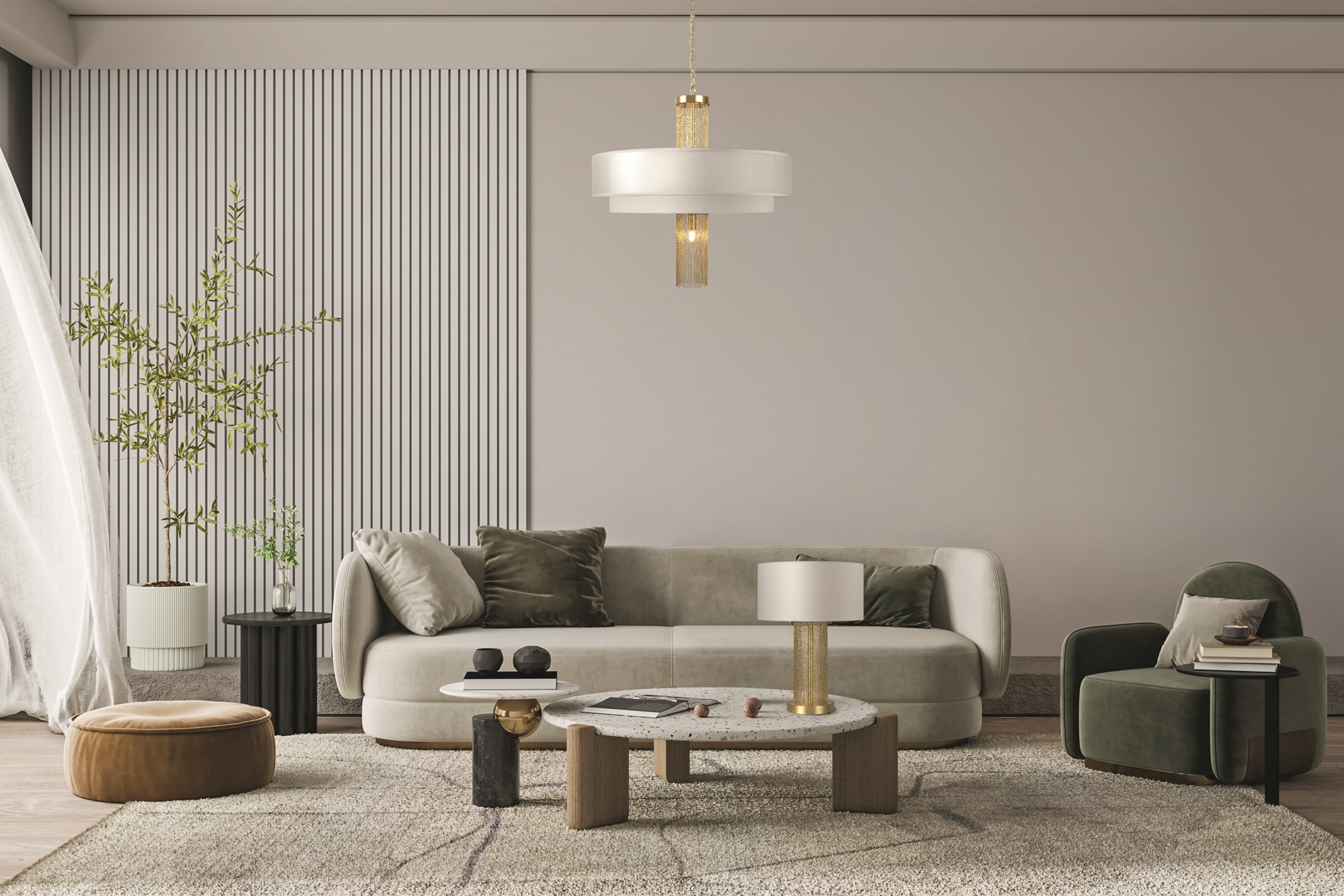 Дополнительная картинка Подвесной светильник Maytoni MOD151PL-05G