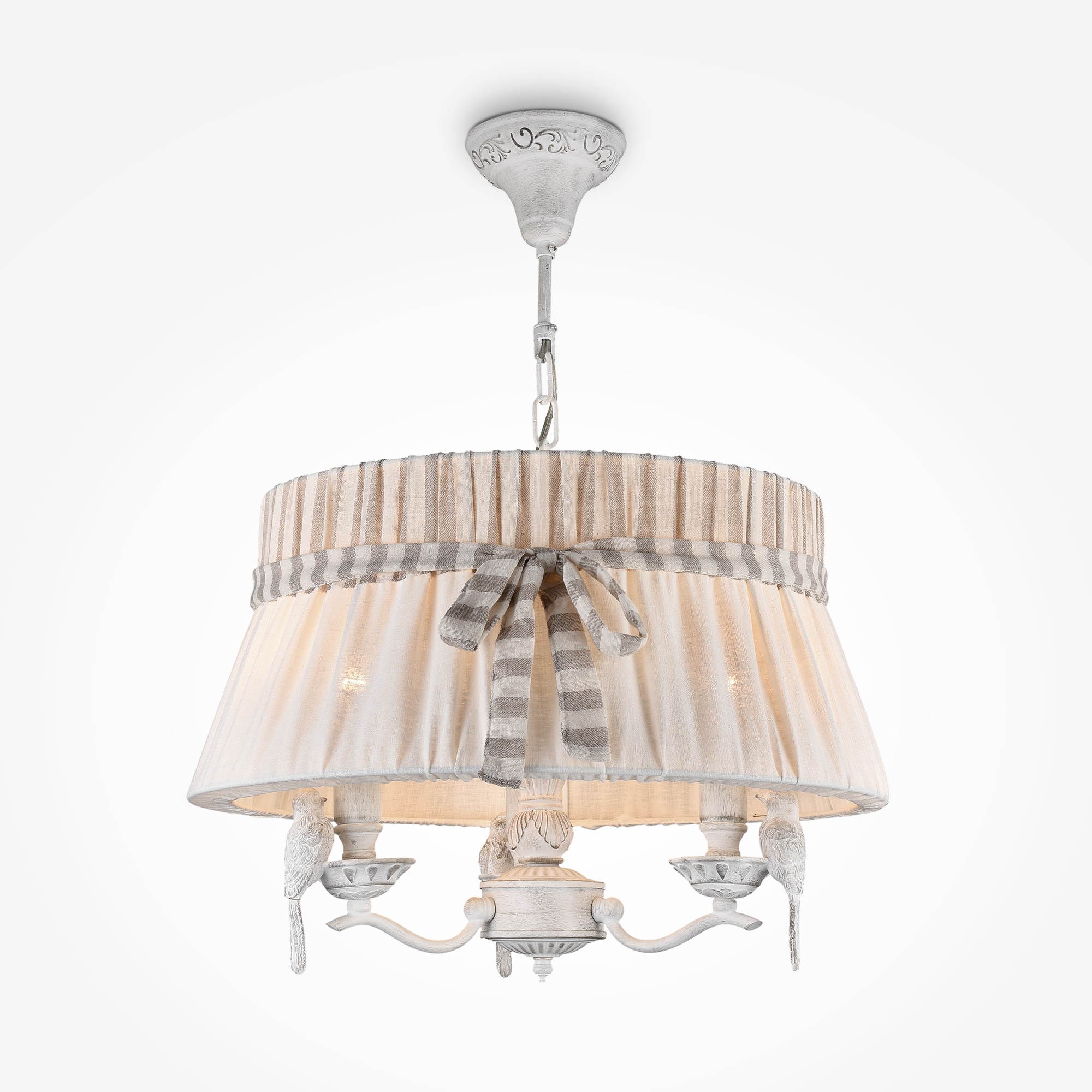 Дополнительная картинка Подвесная люстра Maytoni Bird ARM013-33-W