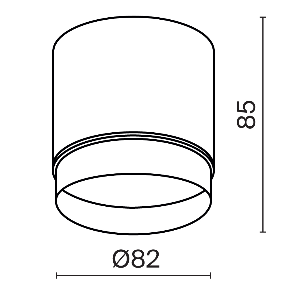 Картинка Потолочный светильник Technical C088CL-GX53-W