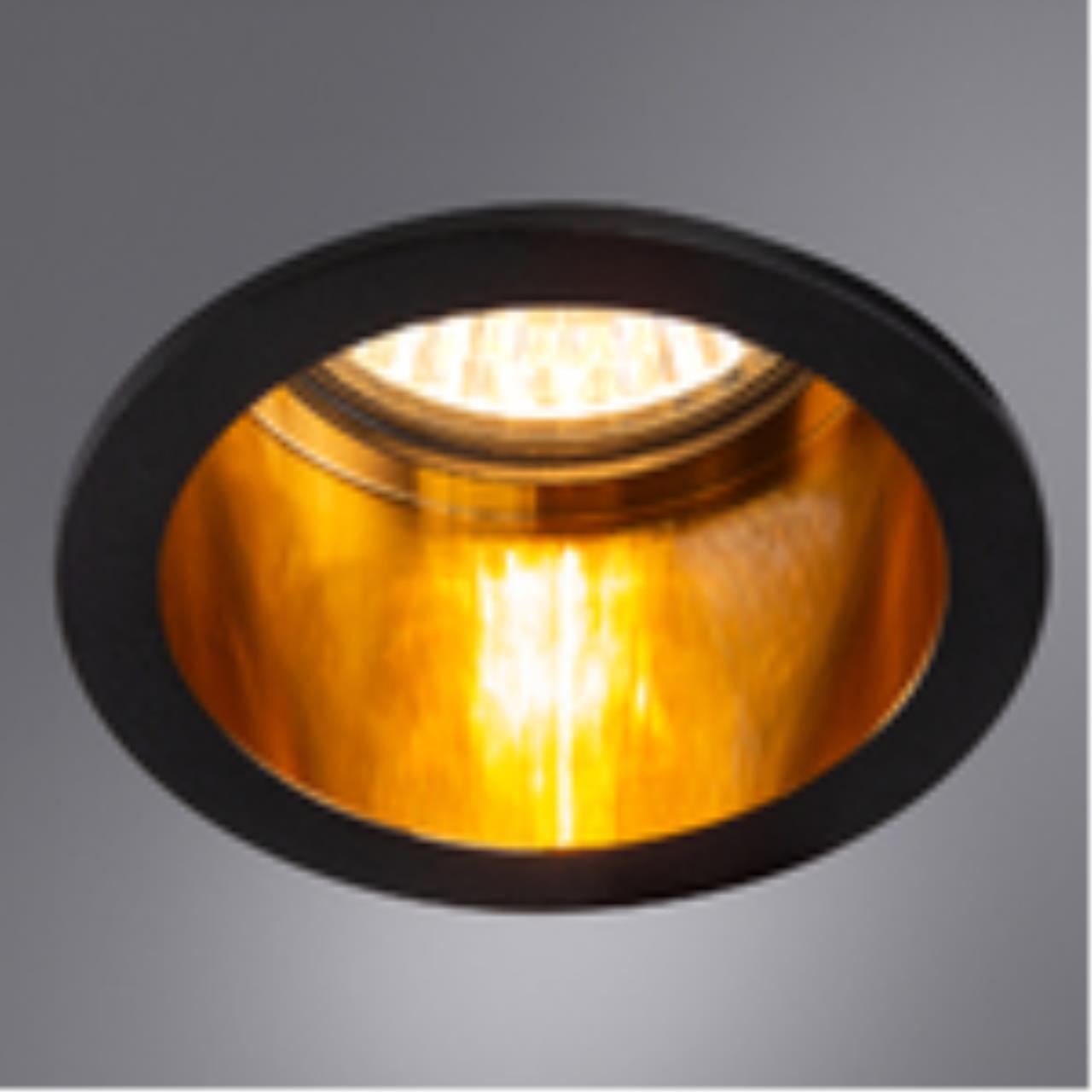 Дополнительная картинка Встраиваемый светильник Arte Lamp Caph A2165PL-1BK