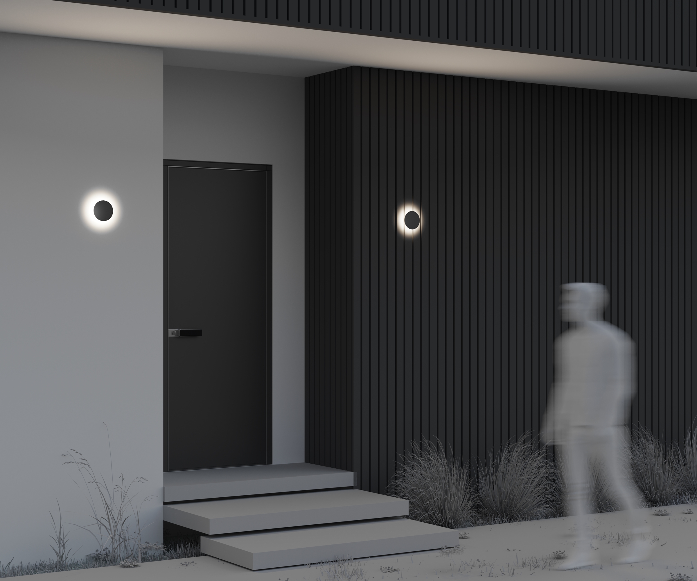 Дополнительная картинка Настенный светильник (бра) Outdoor O420WL-L7GF