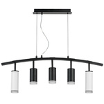 lr7358623730 люстра rullo 5х50w gu10 черный - белый  571735 - 214437-3 - 214486-2 - 202430-5, доставка по Казахстану 