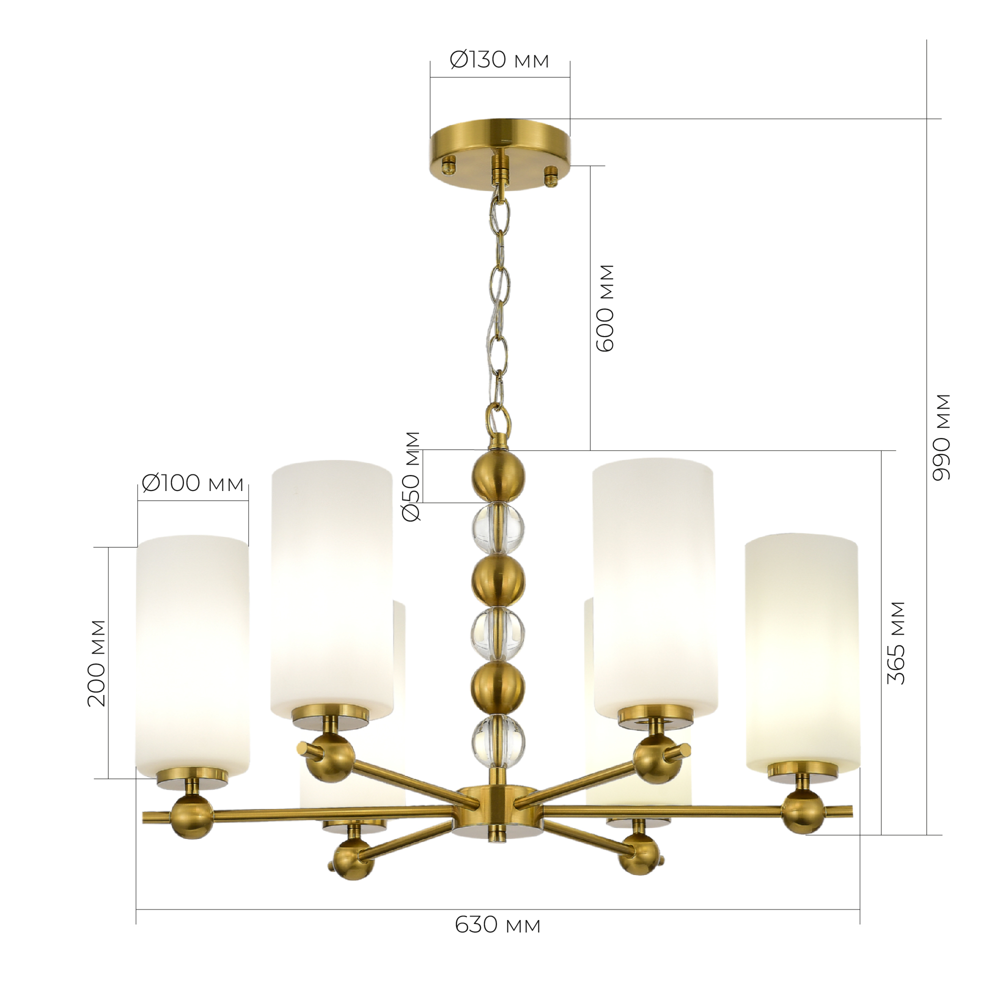 Дополнительная картинка SL2003.303.06 Люстра ST-Luce AURORA