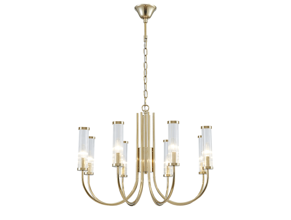 NEWPORT 4550 4558/C new gold , Люстра