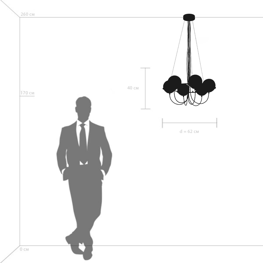 Картинка Подвесная люстра Lightstar Globo 803263