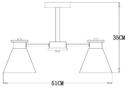 Картинка Потолочная люстра Arte Lamp Tyler A1031PL-3WH
