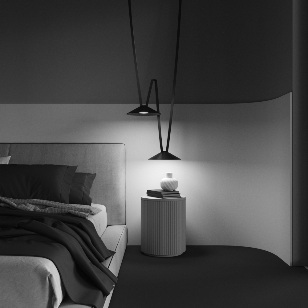 Дополнительная картинка Подвесной светильник Technical TR127B-12W4K-B