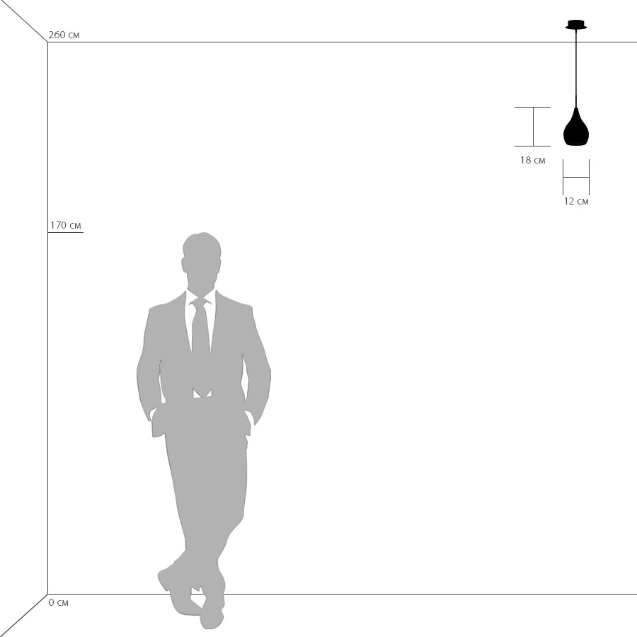 Картинка Подвесной светильник Lightstar Pentola 803031
