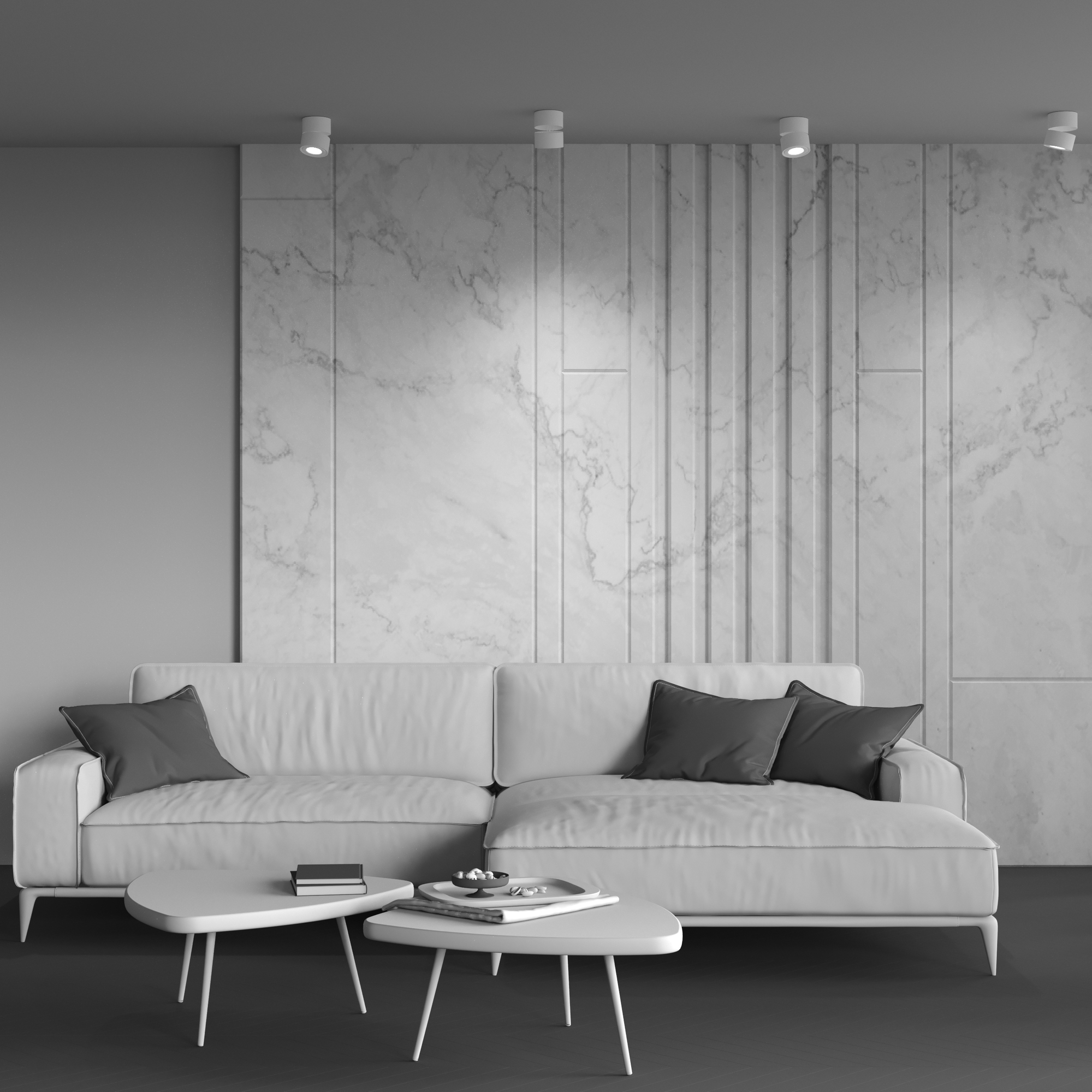 Дополнительная картинка Потолочный светильник Technical C084CL-15W3K-W