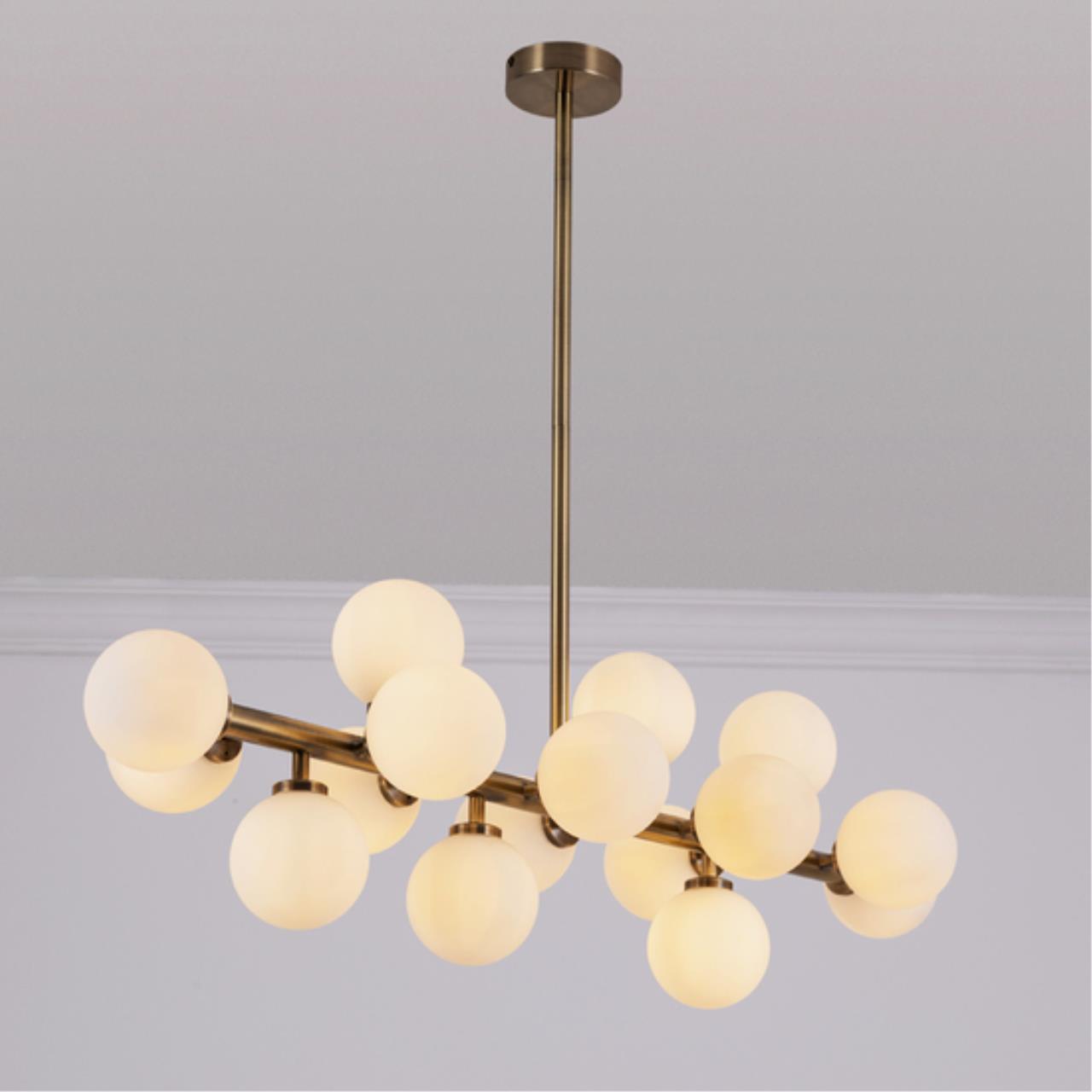 Картинка Подвесная люстра Arte Lamp Bolla-Piccolo A3988SP-16AB
