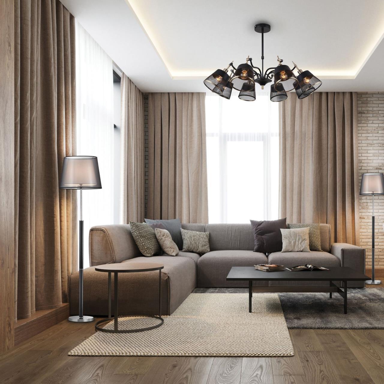 Дополнительная картинка Потолочная люстра F-Promo Eget 2197-8U