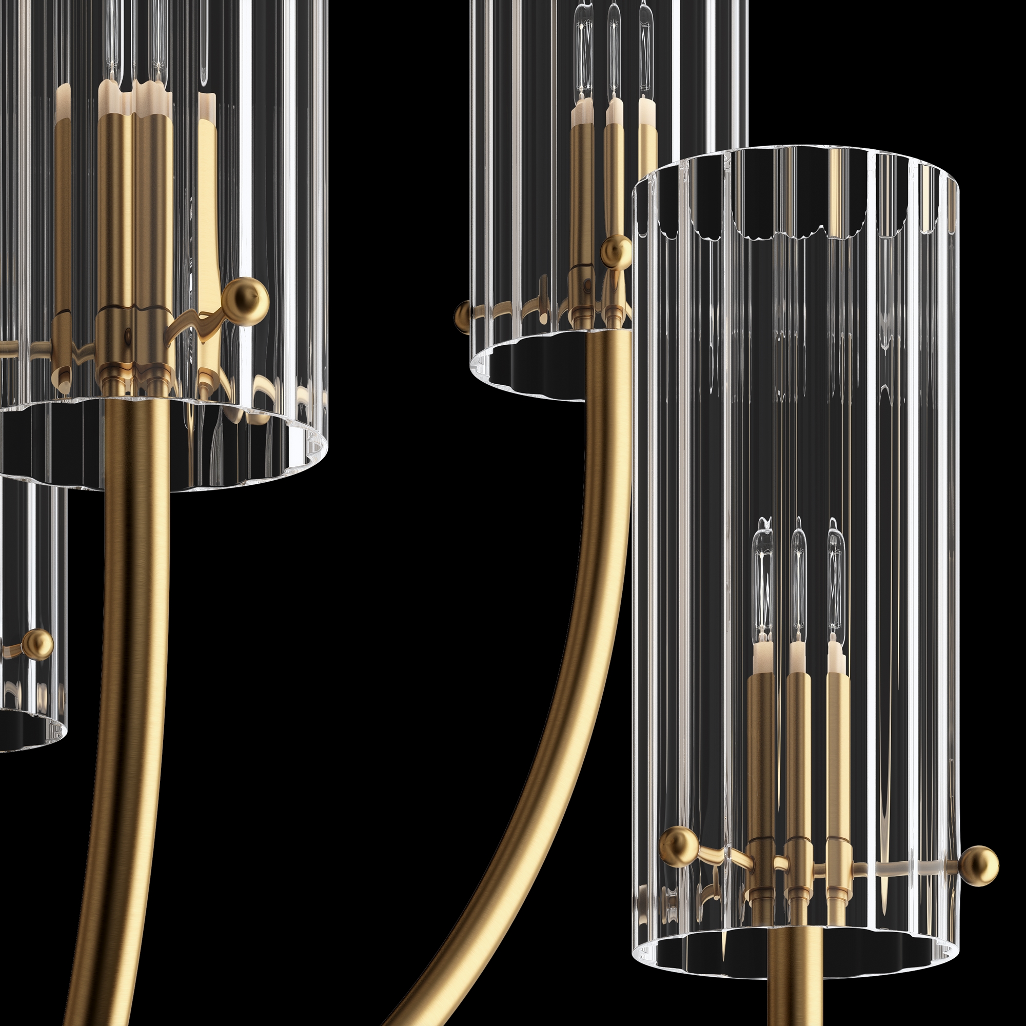 Дополнительная картинка Подвесной светильник Maytoni MOD223PL-08BS