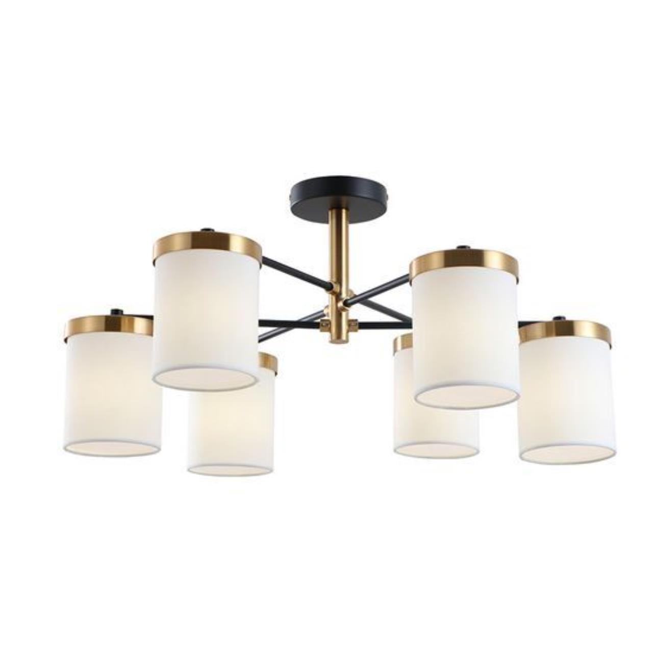 Картинка Потолочная люстра Arte Lamp MODELLO A4099PL-6BK