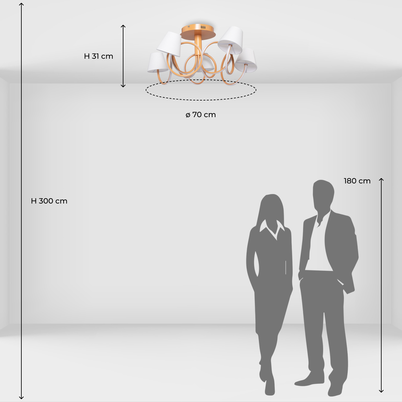 Картинка 480012805 MW-light Аэлита Потолочная люстра