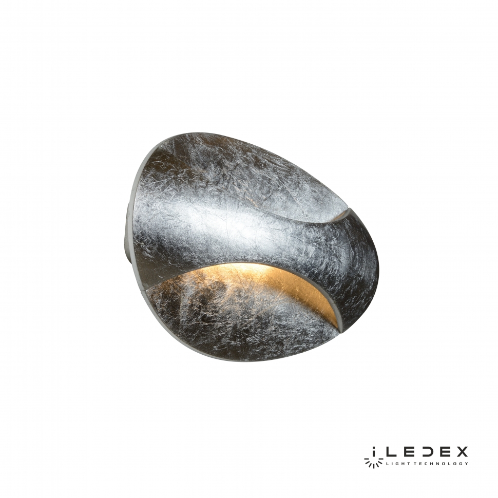 Настенный светильник iLedex Flux ZD7151-6W 3000K silver foil — фото 3