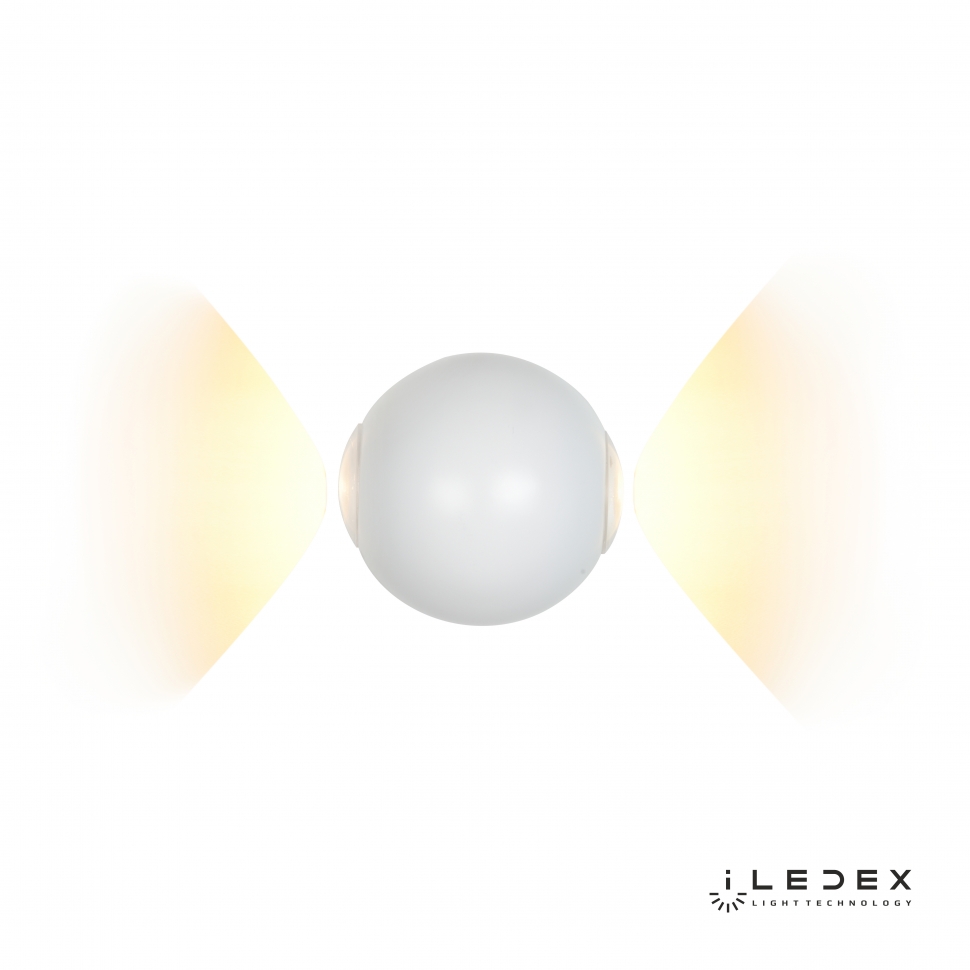 Настенный светодиодный светильник iLedex Rainbow ZD8168-6W WH — фото 5